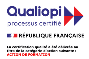 Badge Qualiopi Action de Formation — République Française
